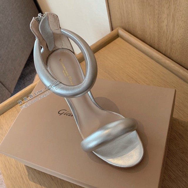 Gianvito Rossi專櫃款一字帶涼鞋 定制羊皮女士拖鞋 dx3604